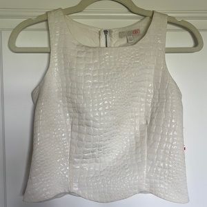 Gianni Bini cream tank top